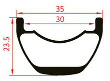 carbon mtb rim 29er XC
