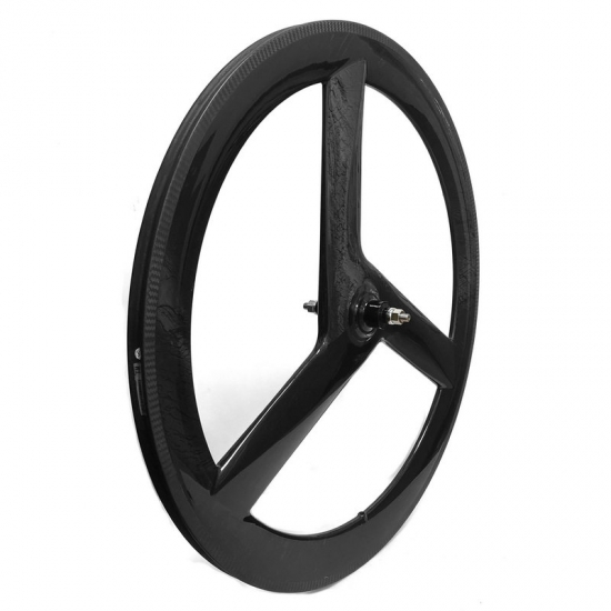 carbon tri spoke wheels